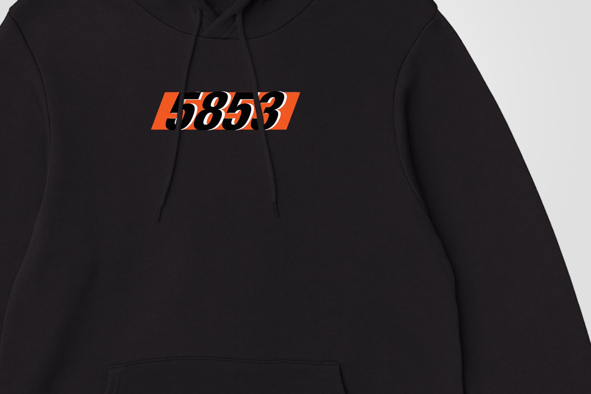 5853 hoodie closeup